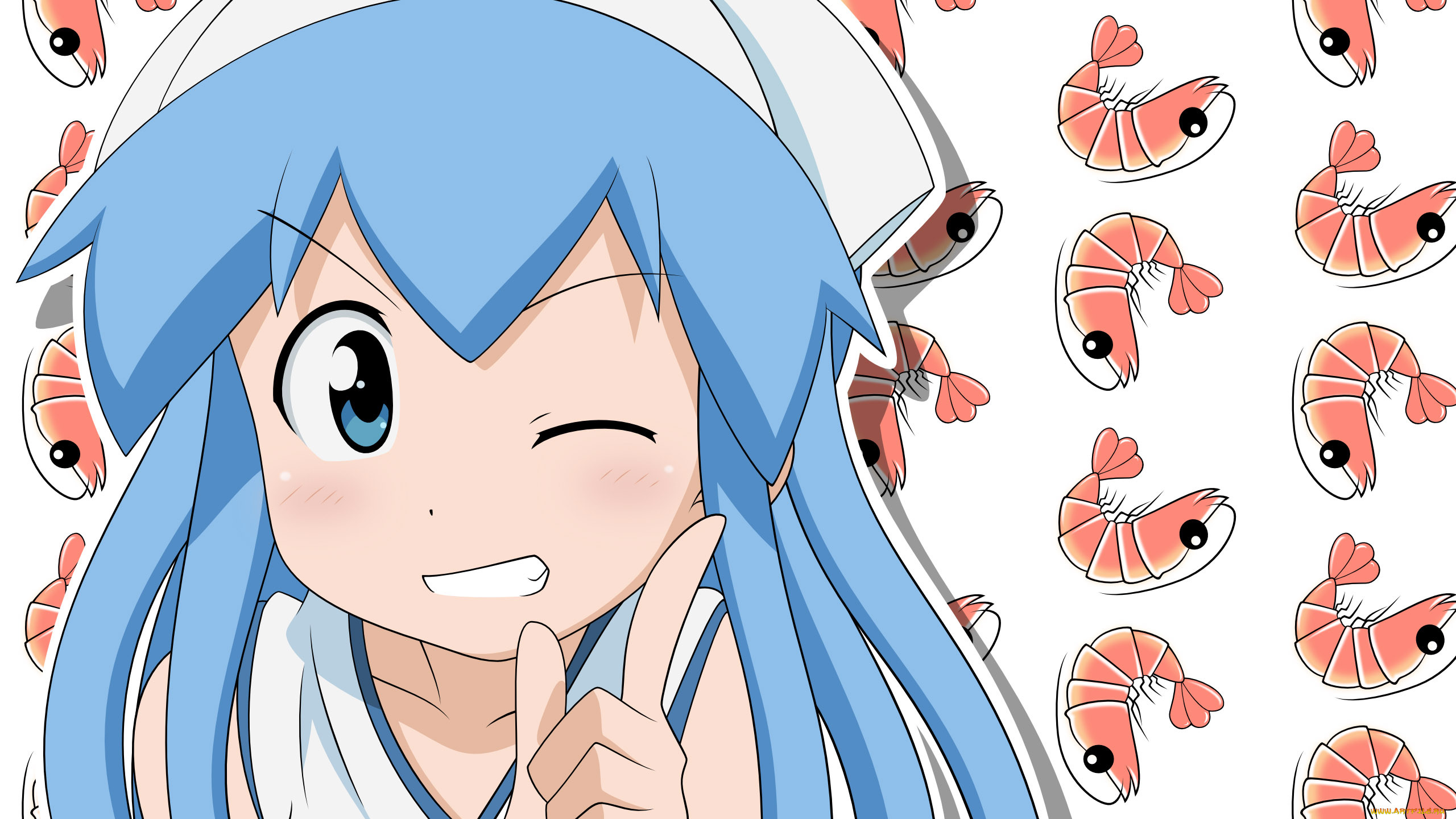 , shinryaku, ika, musume, 